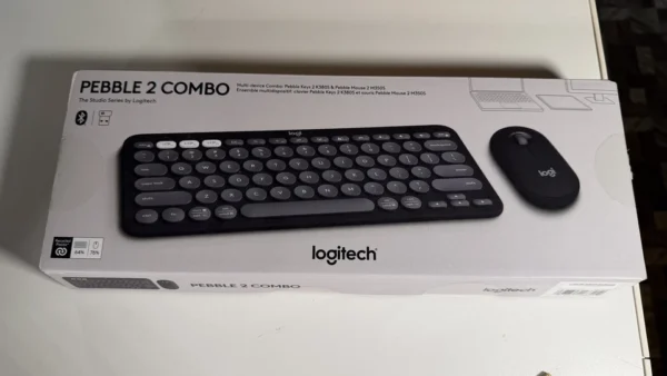 Logitech Pebble 2 Combo Compact Wireless Keyboard & Mouse 920-012061 NEW